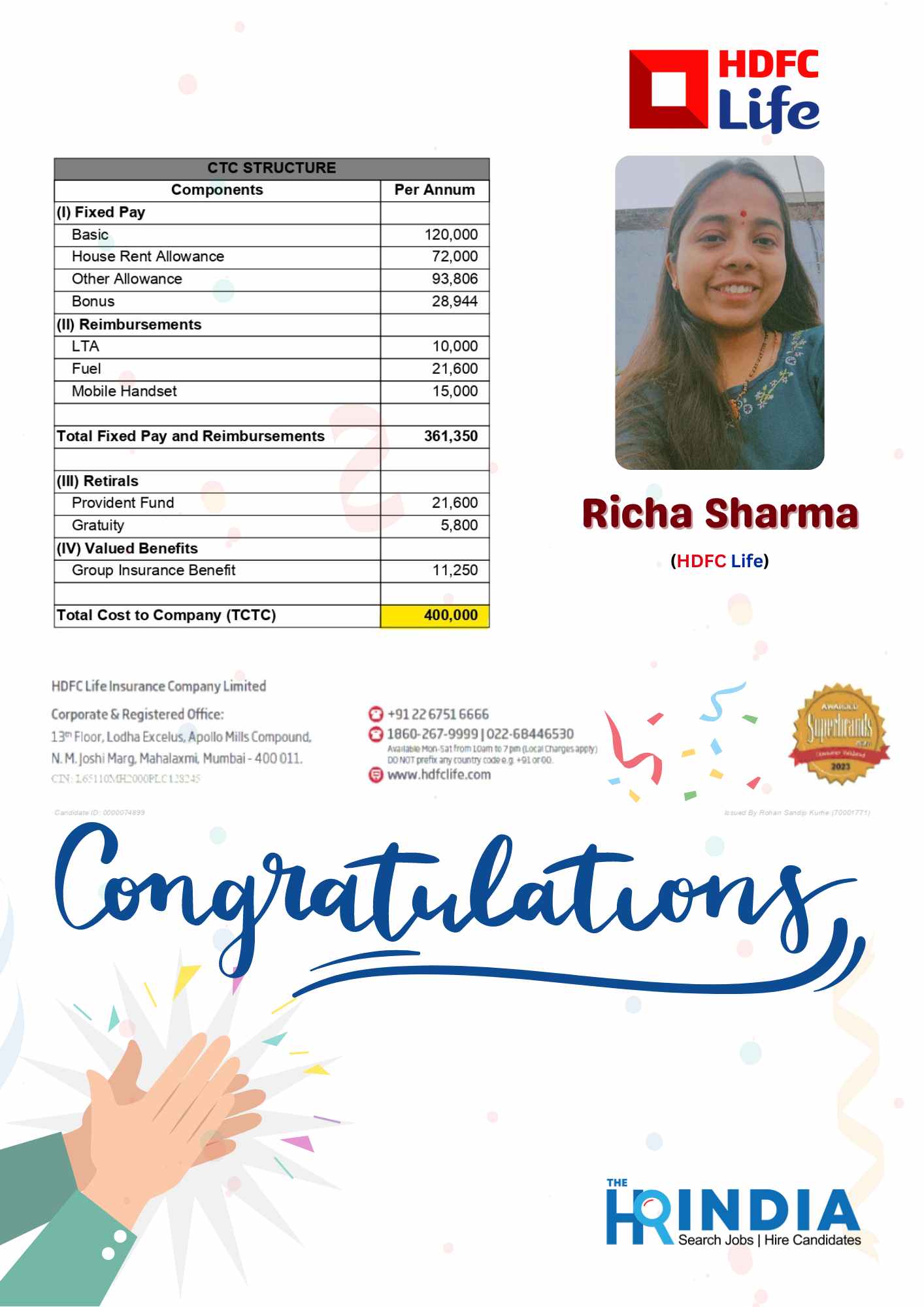 Richa Sharma (1)  | The HR India